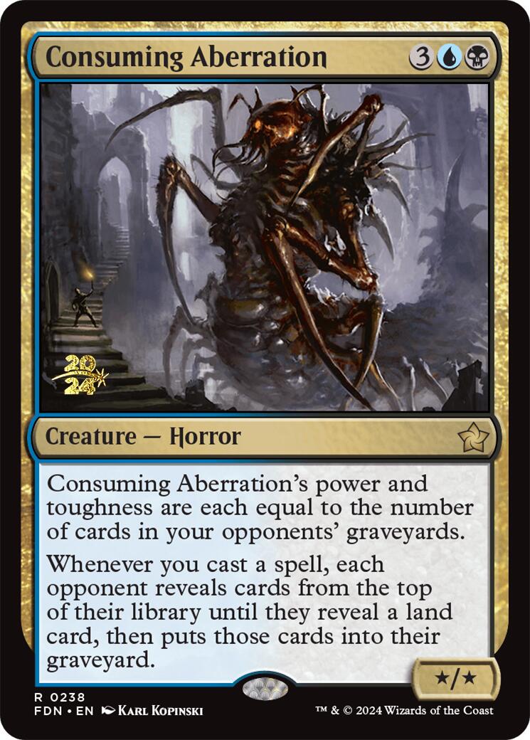 Consuming Aberration [Foundations Prerelease Promos] | Good Games Cannington