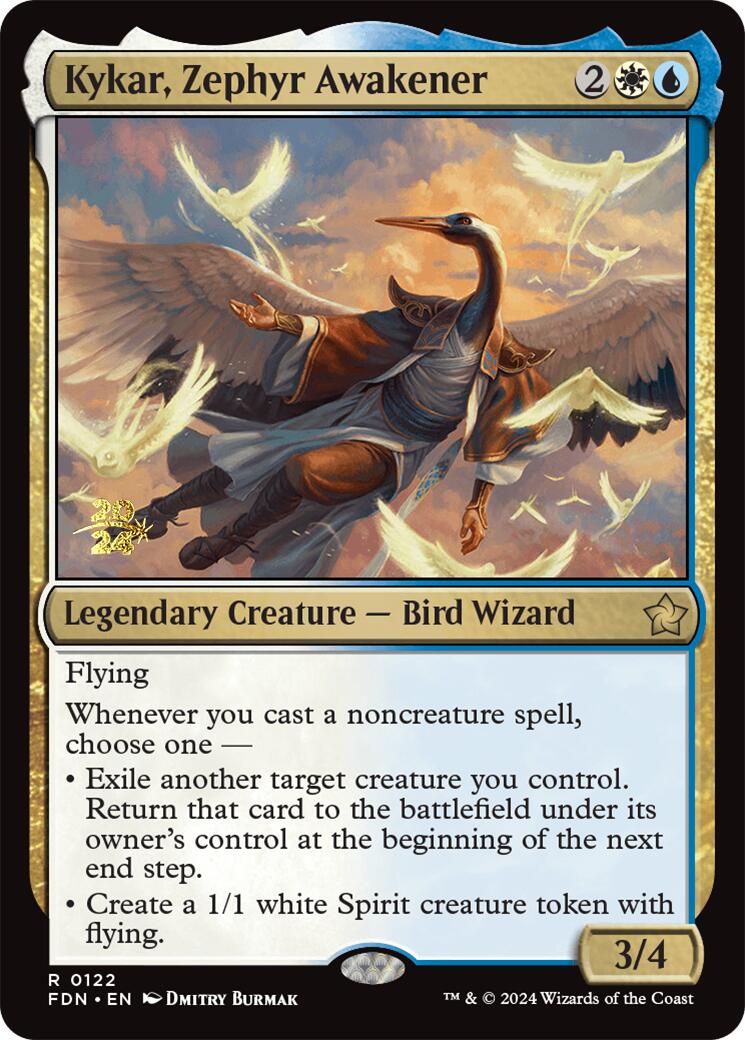 Kykar, Zephyr Awakener [Foundations Prerelease Promos] | Good Games Cannington