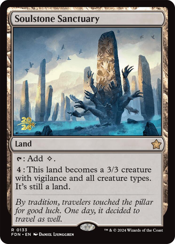 Soulstone Sanctuary [Foundations Prerelease Promos] | Good Games Cannington