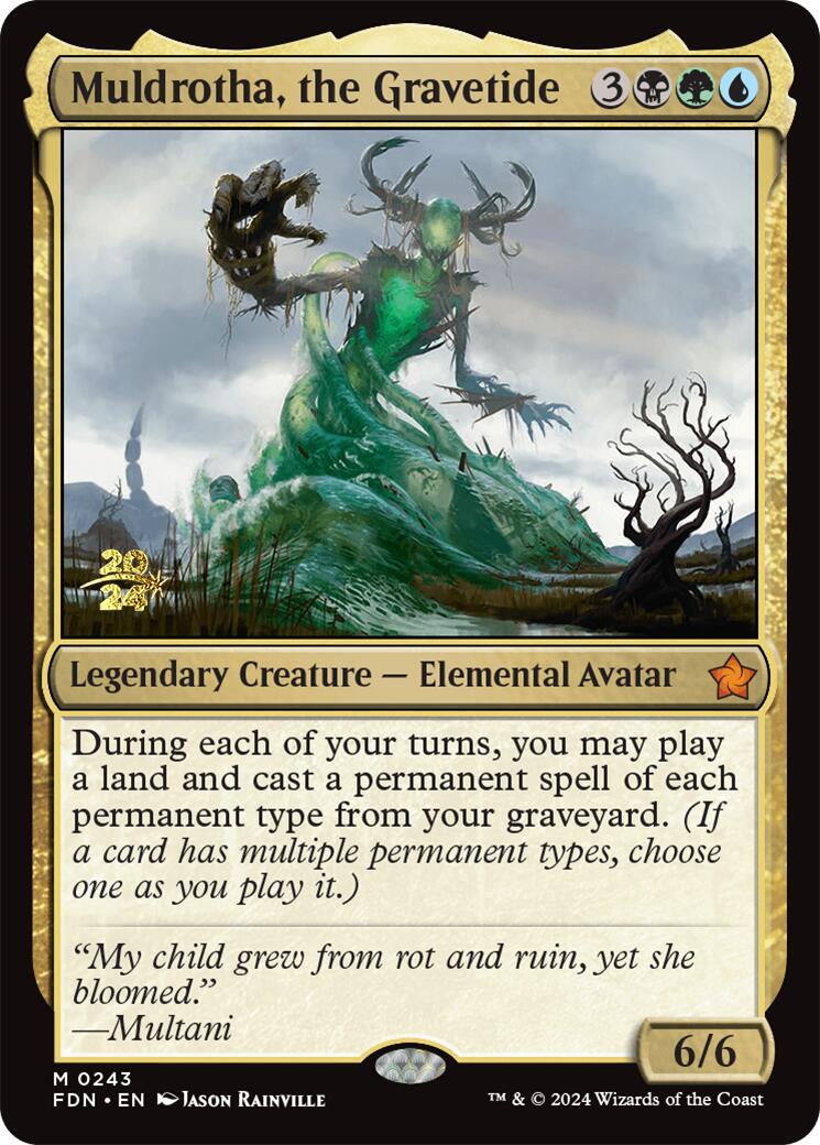 Muldrotha, the Gravetide [Foundations Prerelease Promos] | Good Games Cannington