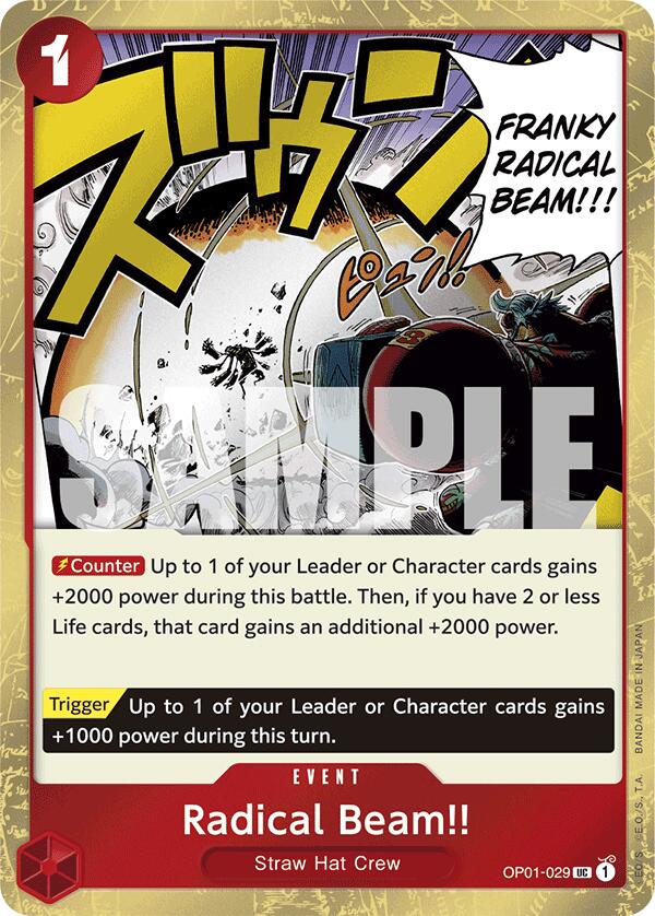 Radical Beam!! (Jolly Roger Foil) [Premium Booster -The Best-] | Good Games Cannington