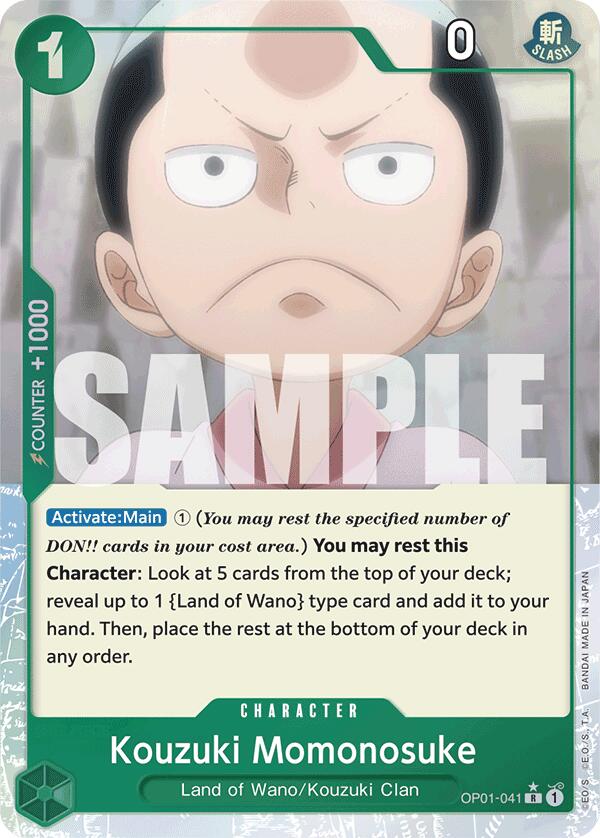 Kouzuki Momonosuke (Extended Art) [Premium Booster -The Best-] | Good Games Cannington