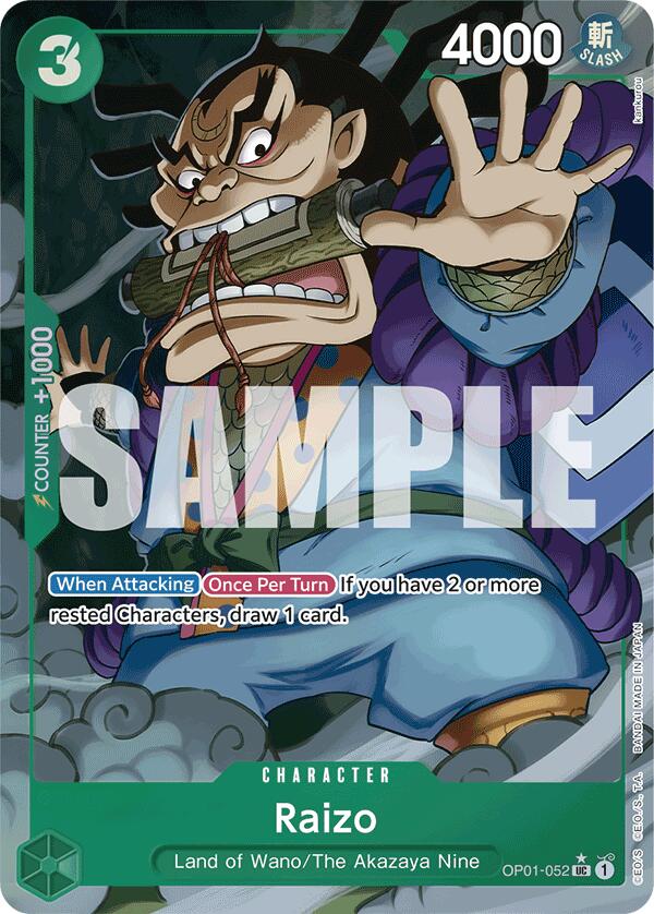 Raizo (Full Art) [Premium Booster -The Best-] | Good Games Cannington