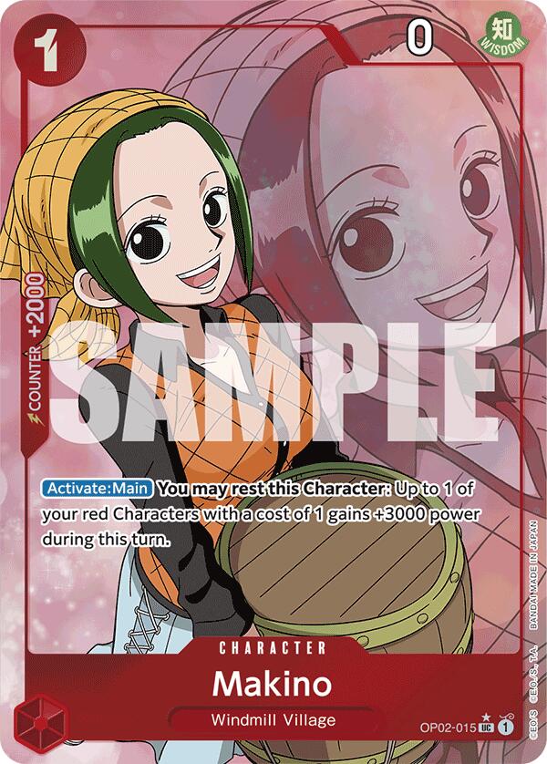 Makino (Full Art) [Premium Booster -The Best-] | Good Games Cannington