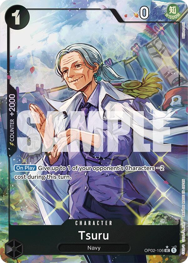 Tsuru (Full Art) [Premium Booster -The Best-] | Good Games Cannington