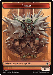 Drake // Goblin Doubled-Sided Token [Foundations Tokens] | Good Games Cannington