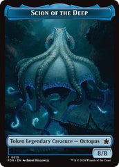 Scion of the Deep // Koma's Coil Doubled-Sided Token [Foundations Tokens] | Good Games Cannington