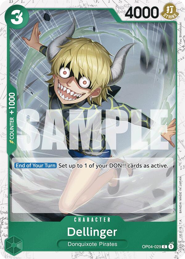 Dellinger (Jolly Roger Foil) [Premium Booster -The Best-] | Good Games Cannington