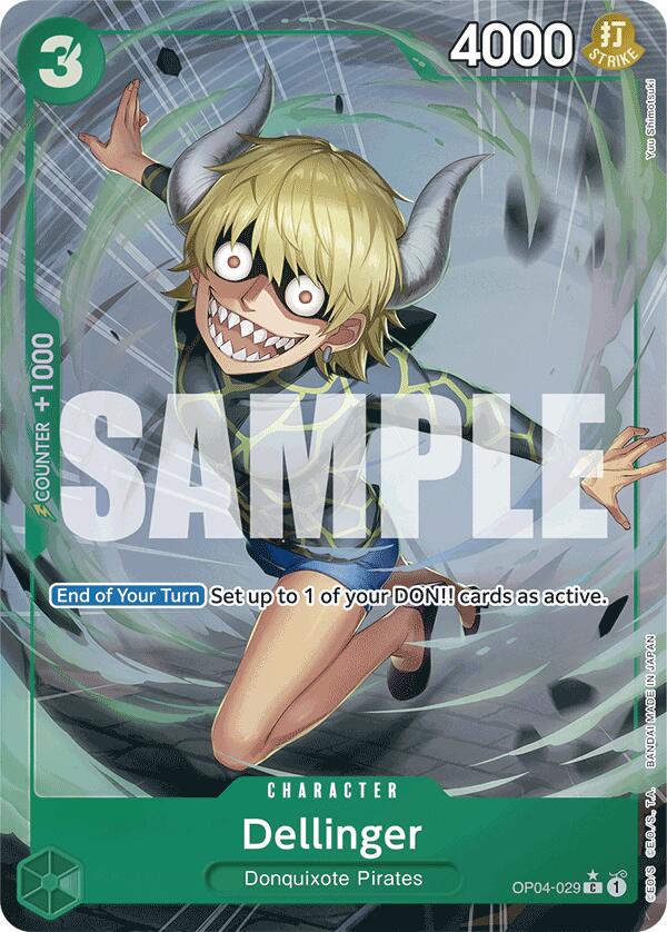 Dellinger (Full Art) [Premium Booster -The Best-] | Good Games Cannington