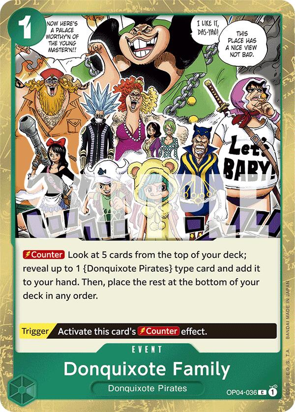 Donquixote Family (Jolly Roger Foil) [Premium Booster -The Best-] | Good Games Cannington