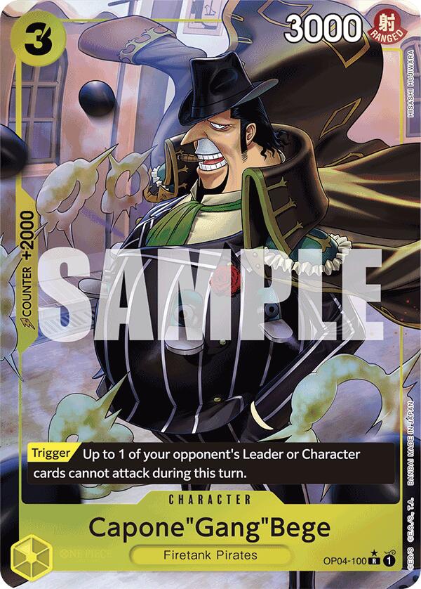 Capone"Gang"Bege (OP04-100) (Full Art) [Premium Booster -The Best-] | Good Games Cannington