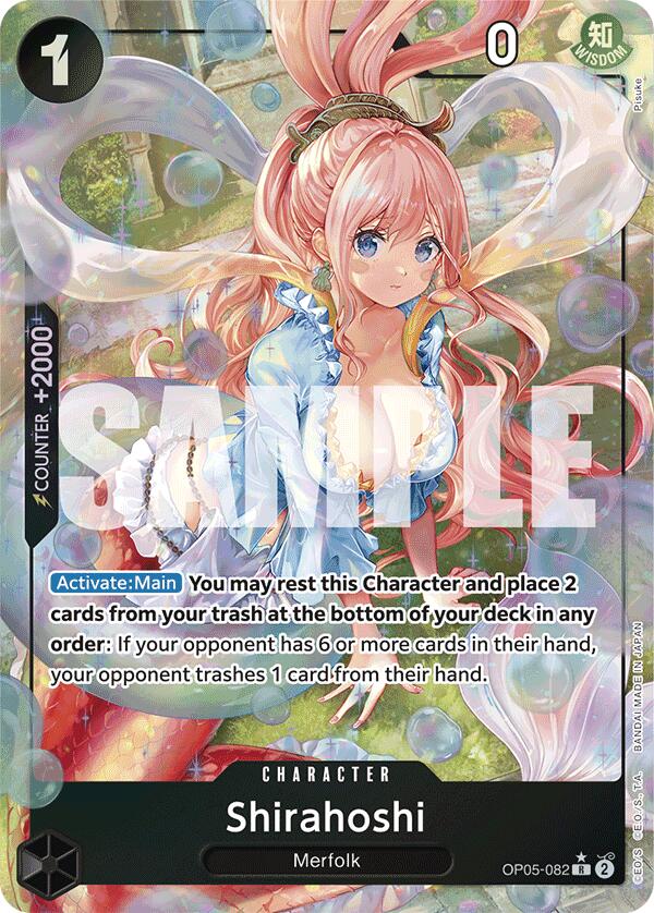 Shirahoshi (OP05-082) (Alternate Art) [Premium Booster -The Best-] | Good Games Cannington