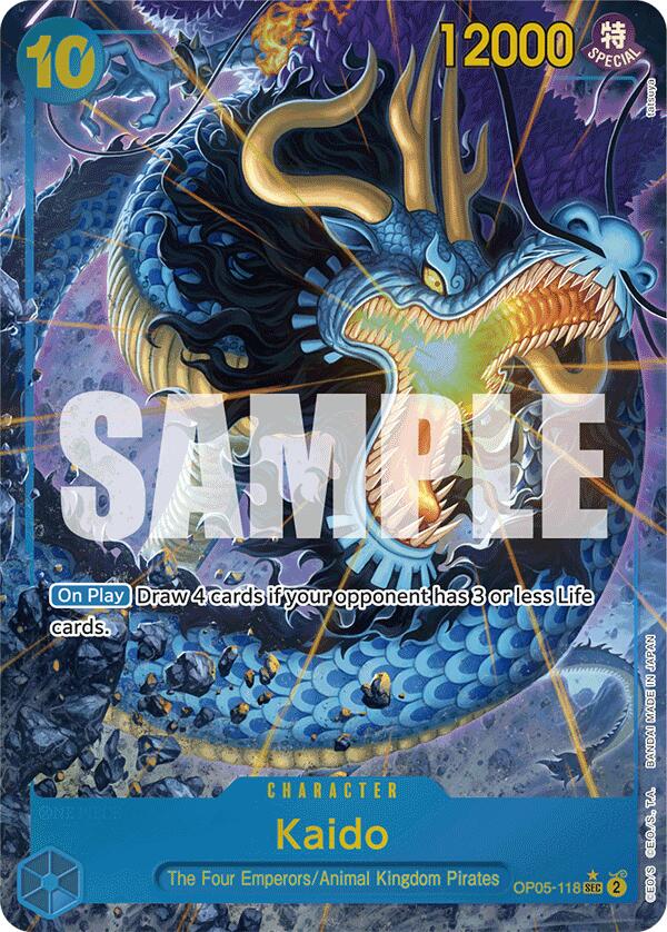 Kaido (OP05-118) (Alternate Art) [Premium Booster -The Best-] | Good Games Cannington