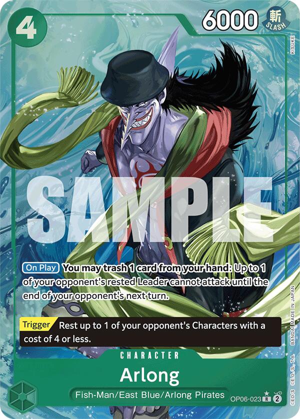 Arlong (Alternate Art) [Premium Booster -The Best-] | Good Games Cannington
