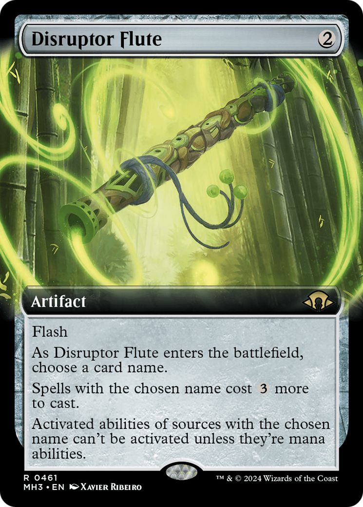 Disruptor Flute (Extended Art) [Modern Horizons 3] | Good Games Cannington