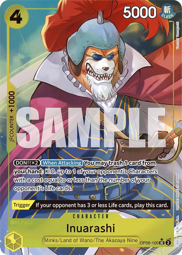 Inuarashi (Full Art) [Premium Booster -The Best-] | Good Games Cannington