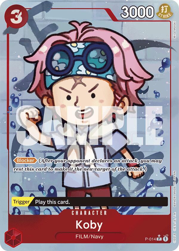 Koby (Full Art) [Premium Booster -The Best-] | Good Games Cannington