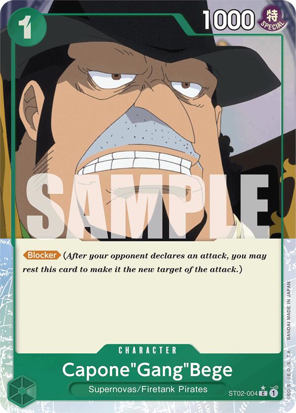 Capone"Gang"Bege (ST02-004) (Extended Art) [Premium Booster -The Best-] | Good Games Cannington