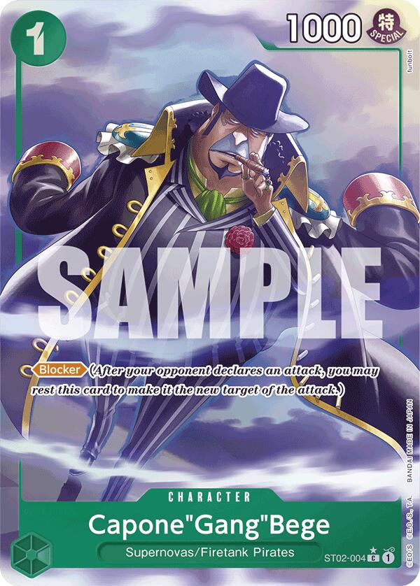 Capone"Gang"Bege (ST02-004) (Alternate Art) [Premium Booster -The Best-] | Good Games Cannington