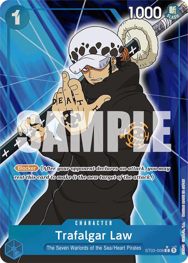 Trafalgar Law (ST03-008) (Full Art) [Premium Booster -The Best-] | Good Games Cannington