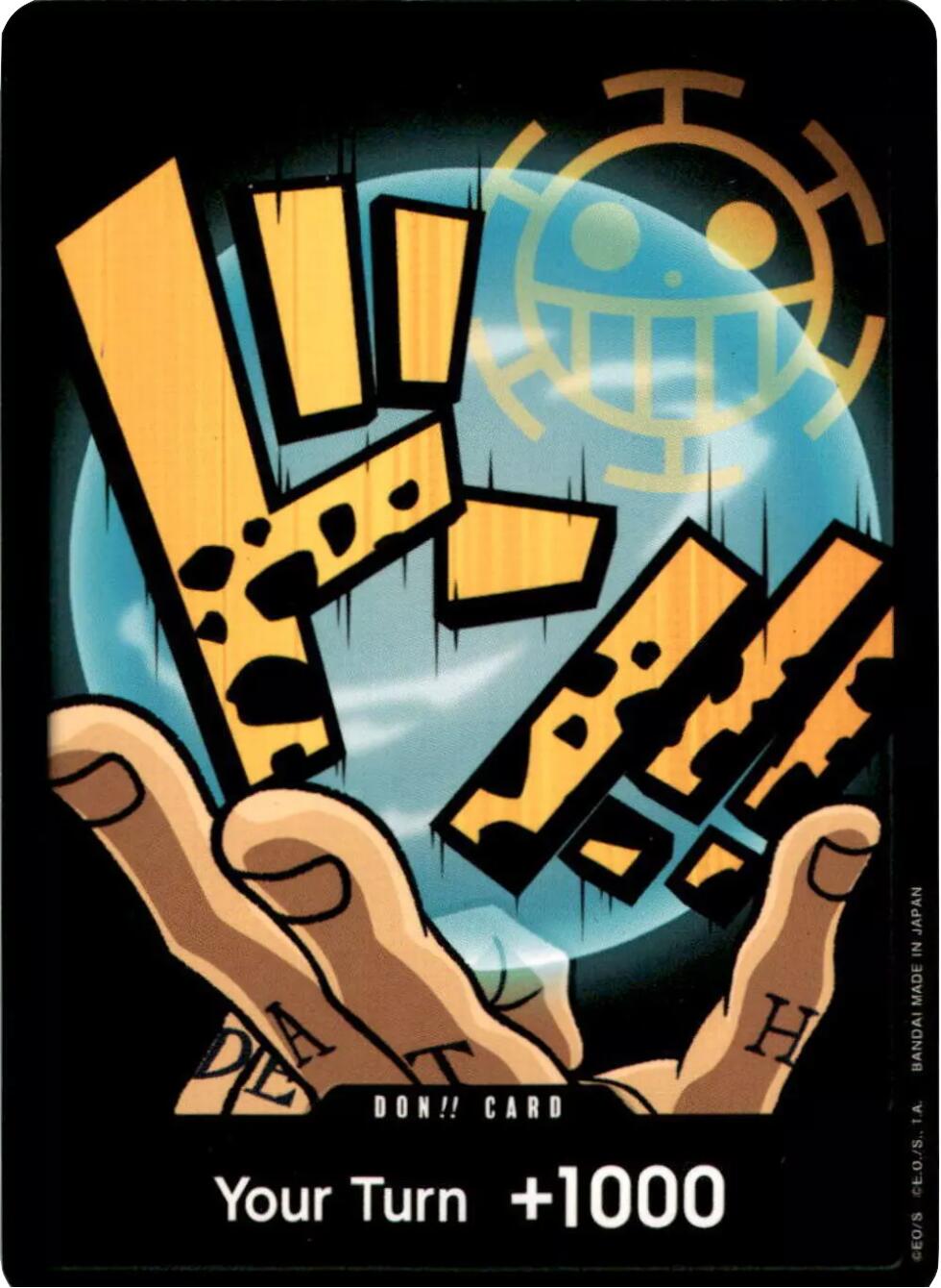 DON!! Card (Trafalgar Law) [Premium Booster -The Best-] | Good Games Cannington