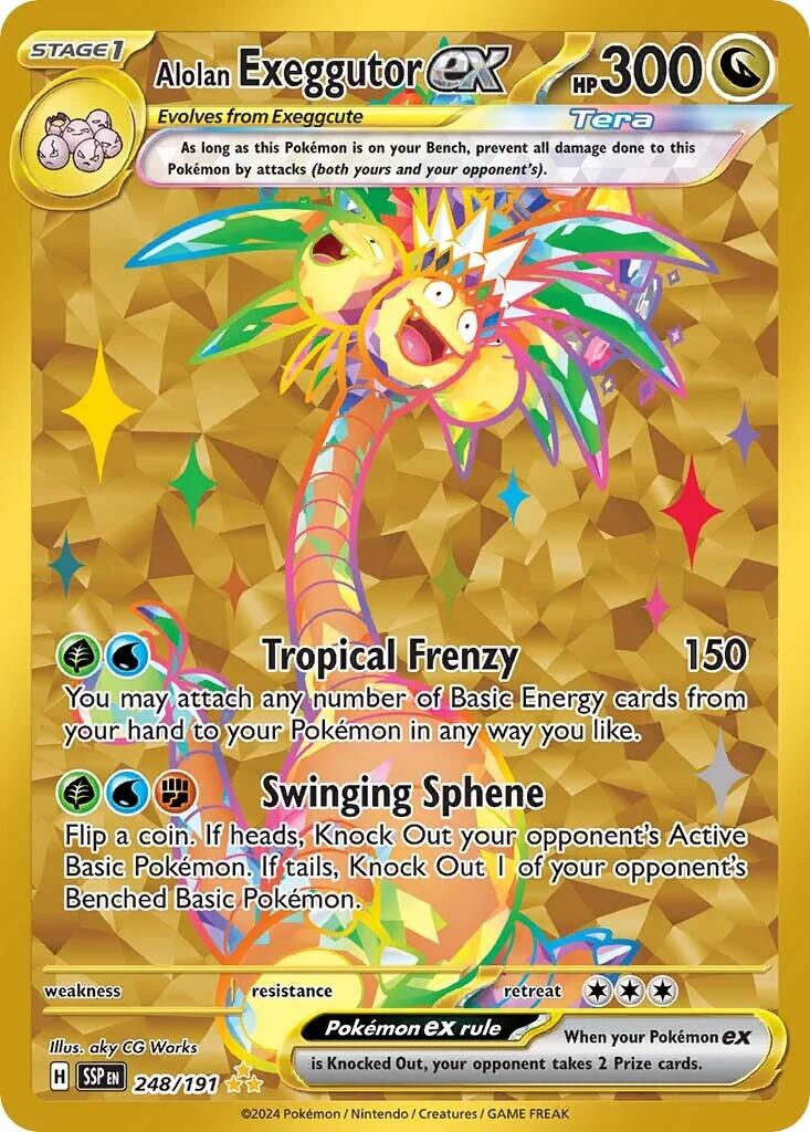 Alolan Exeggutor ex (248/191) [Scarlet & Violet: Surging Sparks] | Good Games Cannington