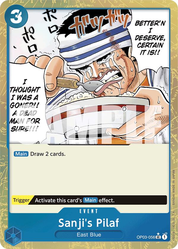 Sanji's Pilaf (Textured Foil) [Premium Booster -The Best-] | Good Games Cannington