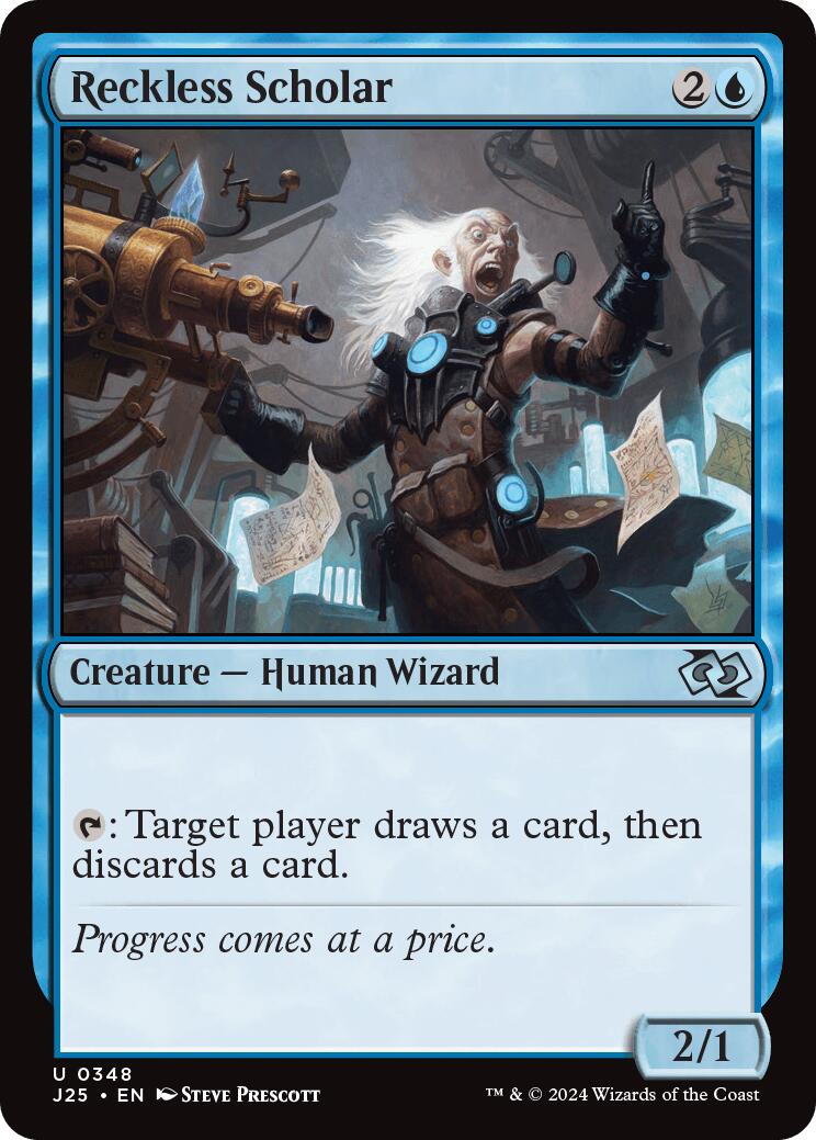 Reckless Scholar [Foundations Jumpstart] | Good Games Cannington