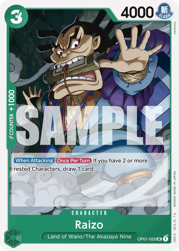 Raizo (Reprint) [Premium Booster -The Best-] | Good Games Cannington