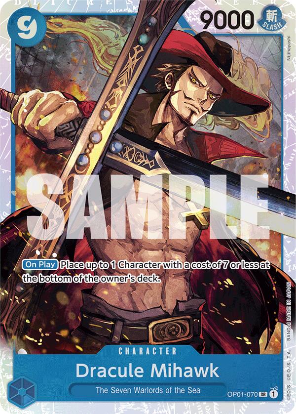 Dracule Mihawk (OP01-070) (Reprint) [Premium Booster -The Best-] | Good Games Cannington