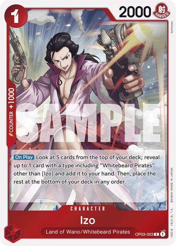 Izo (OP03-003) (Reprint) [Premium Booster -The Best-] | Good Games Cannington