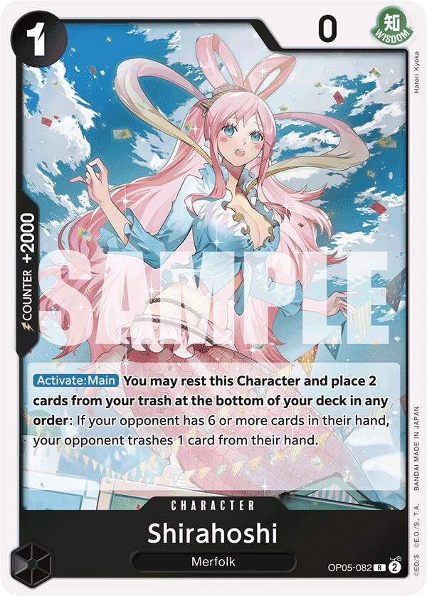 Shirahoshi (OP05-082) (Reprint) [Premium Booster -The Best-] | Good Games Cannington