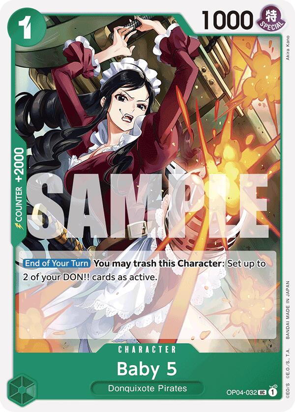 Baby 5 (OP04-032) (Reprint) [Premium Booster -The Best-] | Good Games Cannington