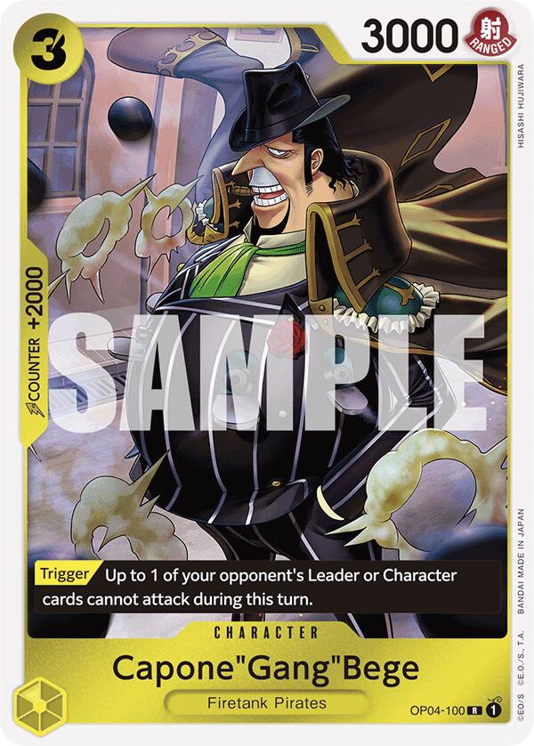 Capone"Gang"Bege (OP04-100) (Reprint) [Premium Booster -The Best-] | Good Games Cannington