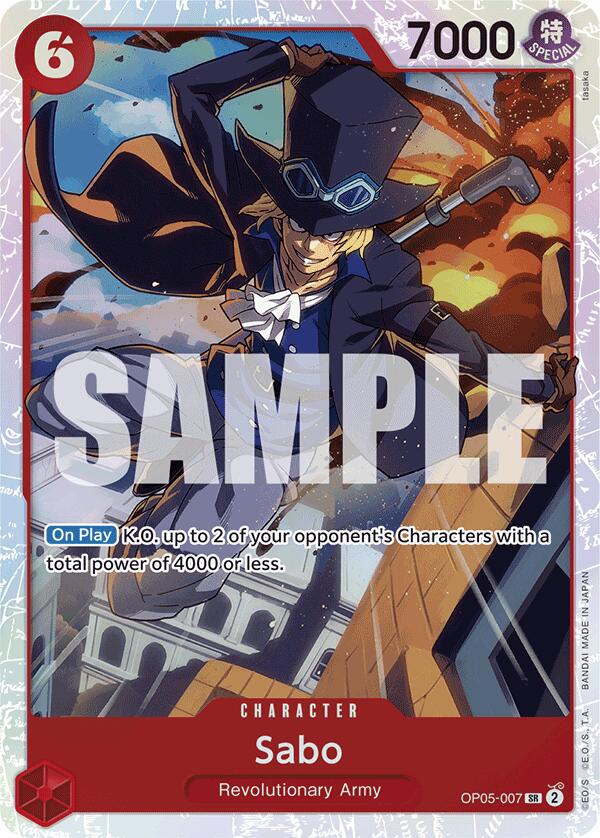 Sabo (OP05-007) (Reprint) [Premium Booster -The Best-] | Good Games Cannington