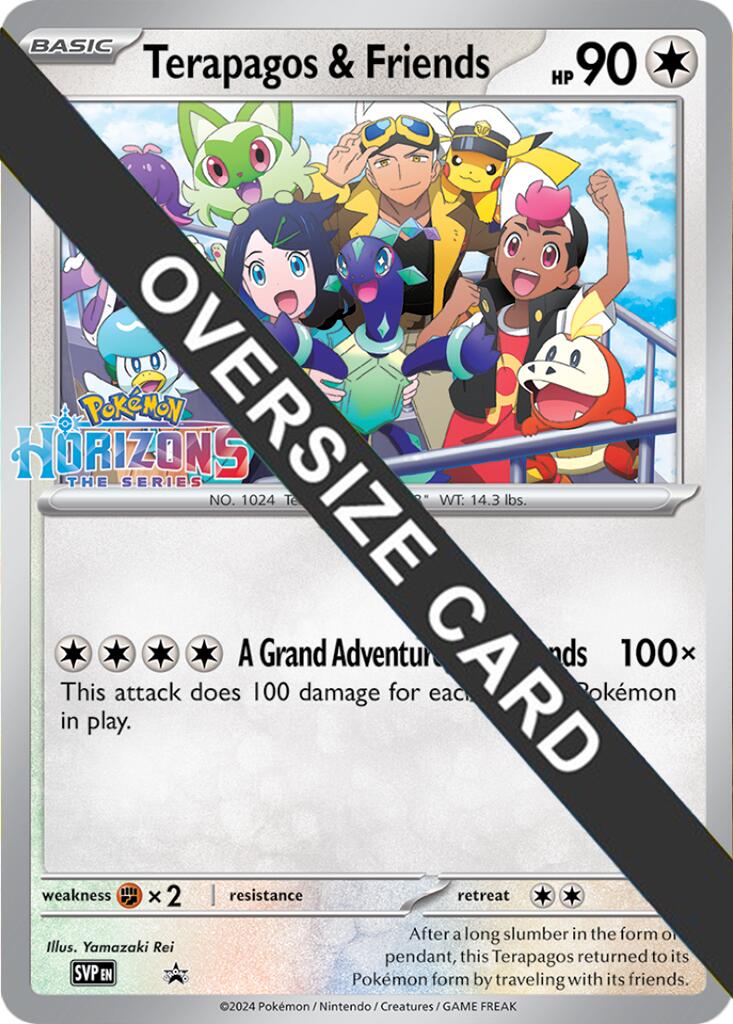 Terapagos & Friends (Jumbo Card) [Miscellaneous Cards] | Good Games Cannington
