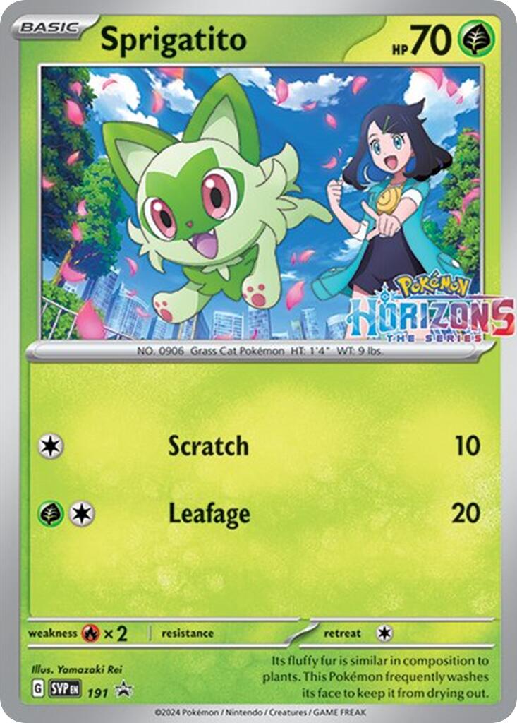 Sprigatito (191) [Scarlet & Violet: Black Star Promos] | Good Games Cannington