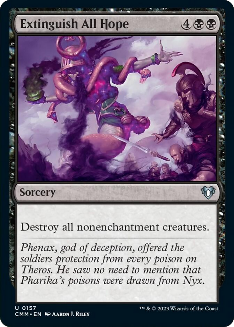Extinguish All Hope [Commander Masters] | Good Games Cannington