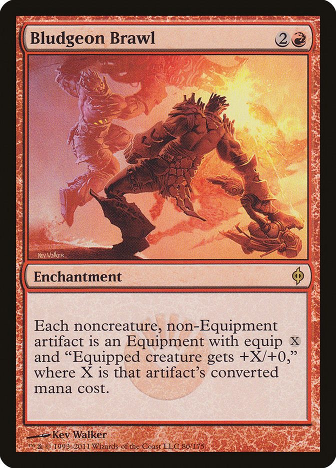 Bludgeon Brawl 80/175 (New Phyrexia)  - Foil | Good Games Cannington