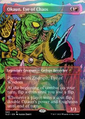 Okaun, Eye of Chaos // Okaun, Eye of Chaos (Borderless) [Secret Lair Drop Series] | Good Games Cannington