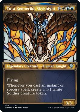 Tura Kennerud Skyknight Textured Foil 364/281 (Dominaria United)  - Foil | Good Games Cannington