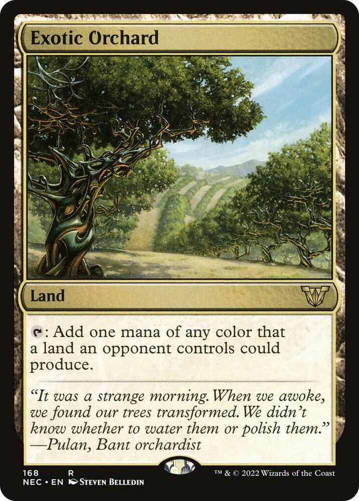 Exotic Orchard 168/38 (Commander: Kamigawa: Neon Dynasty)  | Good Games Cannington