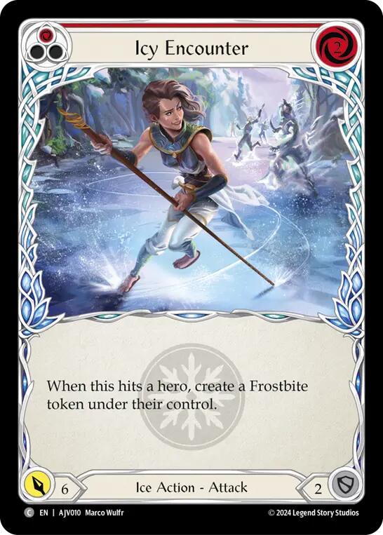 Icy Encounter (Red) [AJV010] (Armory Deck: Jarl Vetreidi) | Good Games Cannington