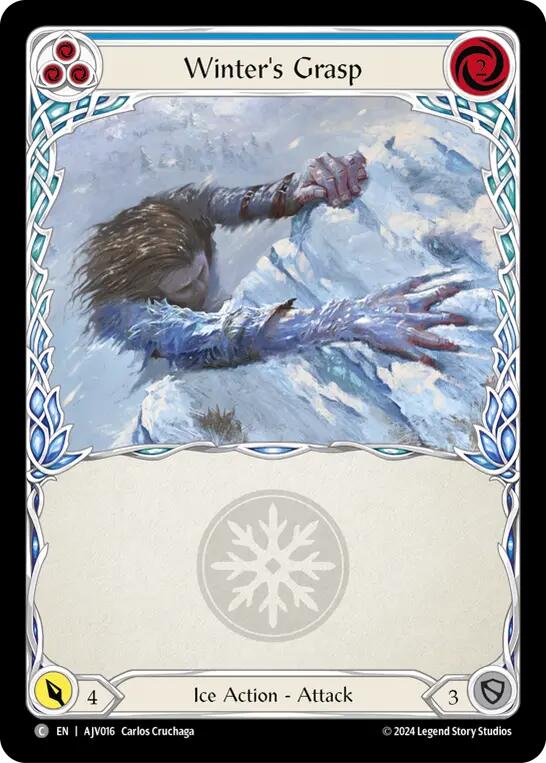 Winter's Grasp (Blue) [AJV016] (Armory Deck: Jarl Vetreidi) | Good Games Cannington