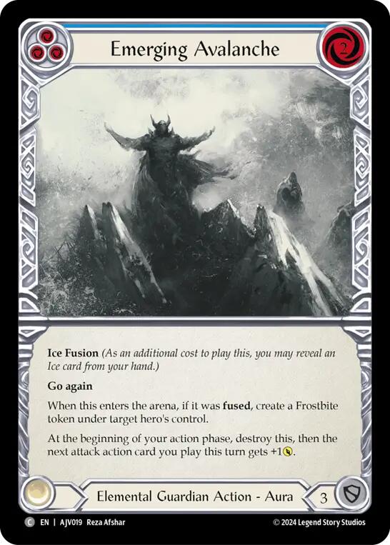 Emerging Avalanche (Blue) [AJV019] (Armory Deck: Jarl Vetreidi) | Good Games Cannington