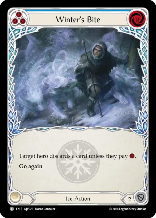 Winter's Bite (Blue) [AJV025] (Armory Deck: Jarl Vetreidi) | Good Games Cannington