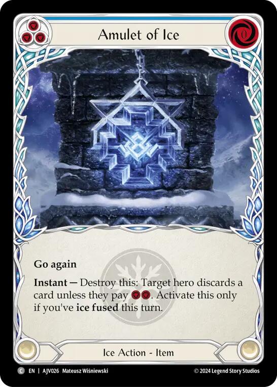 Amulet of Ice [AJV026] (Armory Deck: Jarl Vetreidi) | Good Games Cannington