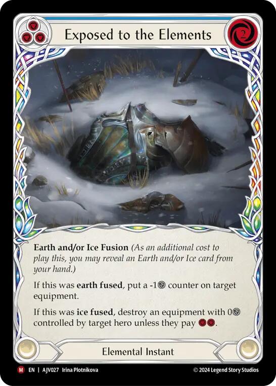 Exposed to the Elements [AJV027] (Armory Deck: Jarl Vetreidi) | Good Games Cannington
