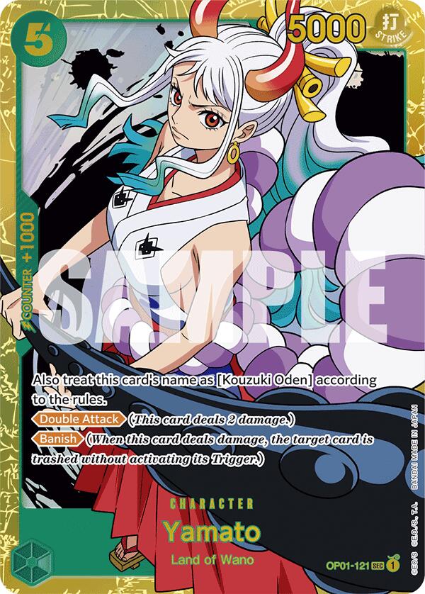 Yamato (OP01-121) (Reprint) [Premium Booster -The Best-] | Good Games Cannington