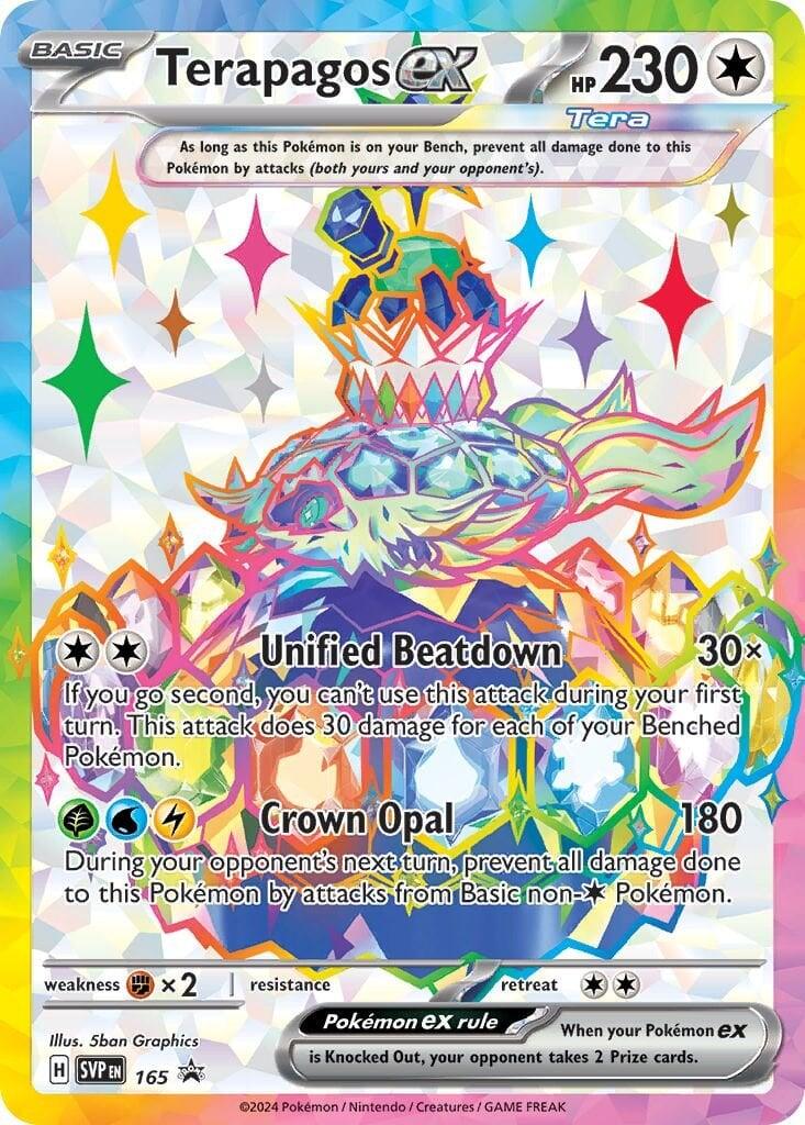 Terapagos ex (165) [Scarlet & Violet: Black Star Promos] | Good Games Cannington